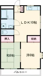 エステート昭島【1階】の間取り