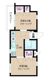 日神パレス東日暮里第2【1階】の間取り