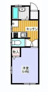ソシア片瀬【1階】の間取り
