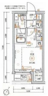 クレヴィスタ品川西大井【4階】の間取り