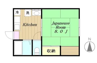 ラフォーレ【2階】の間取り