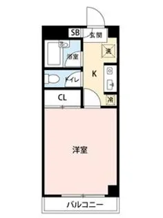 サンパール【3階】の間取り