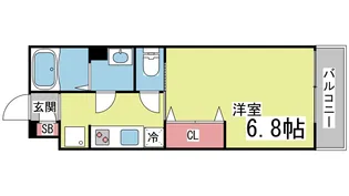 BLUE SKY MAYA 3【3階】の間取り