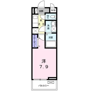 サニーヒル・ブラシカ【1階】の間取り