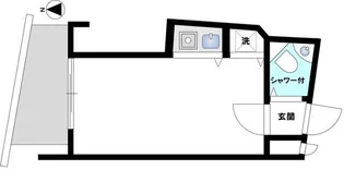 ロワール神楽坂【8階】の間取り