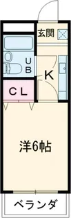 ロイヤルハイツ堀之内【2階】の間取り