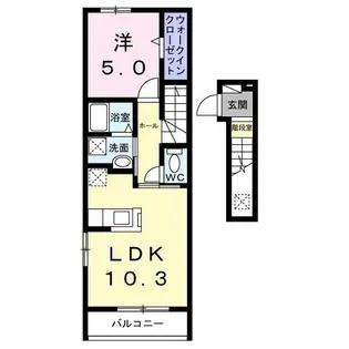 フレーズ ブランシェ【2階】の間取り