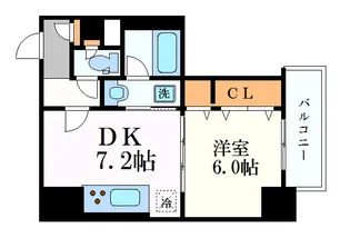 笹島アイサンメゾン【4階】の間取り