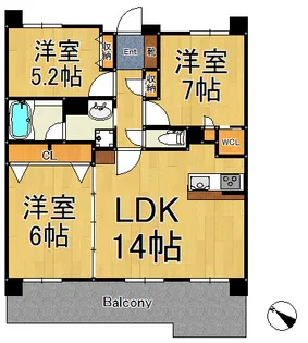 Maison Grandiose【2階】の間取り