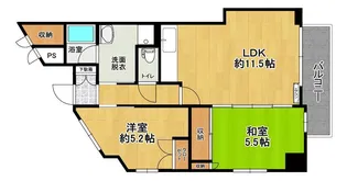 並木ガーデンヒルズ【4階】の間取り