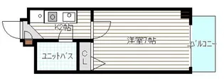 第15片山ビル【3階】の間取り