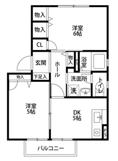 フレグランスVILLA A【1階】の間取り