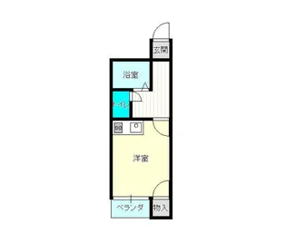 サンライズコーポ【2階】の間取り