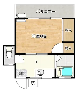 東京都杉並区堀ノ内2【アパート】の間取り