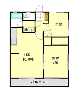 ほうれん荘B【2階】の間取り