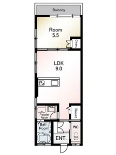 レジデンスオオタニ【2階】の間取り