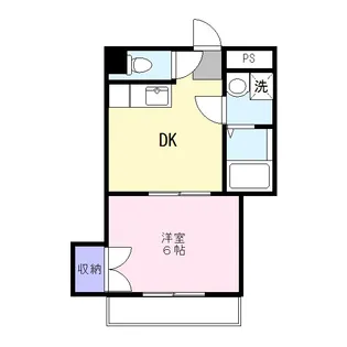 メゾンフジ【2階】の間取り
