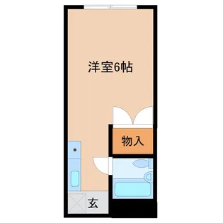 ハイツ星雲【1階】の間取り