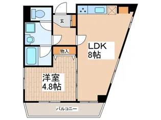 エクセル調布【1階】の間取り