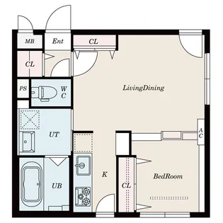 プロヴィデンスS5【2階】の間取り