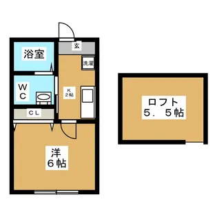 J.GRAND【1階】の間取り