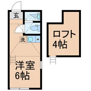 神奈川県横浜市保土ヶ谷区鎌谷町【アパート】の間取り