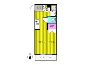 コーポアワムラ1【3階】の間取り