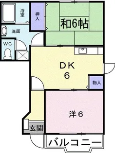 セレーネ310 B【1階】の間取り