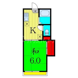 ドルチェ友【2階】の間取り