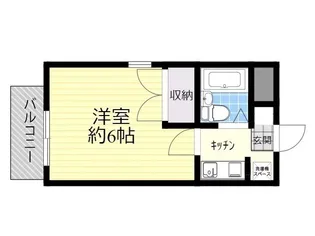 ボンヌール春日【3階】の間取り