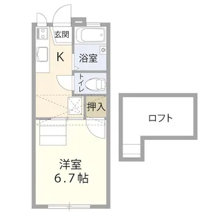 グランドール大巌寺【1階】の間取り