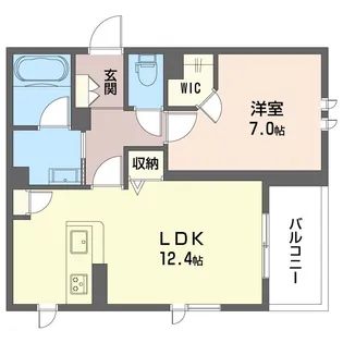 ベント・ベルデ【2階】の間取り