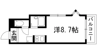 グランディール1【3階】の間取り