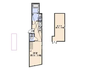 横須賀ビレッジPartI【2階】の間取り
