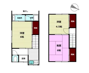 奈良県奈良市尼辻中町【一戸建】の間取り