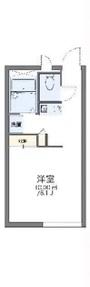 レオパレスポレール【1階】の間取り
