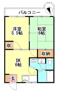 スペリアル吉田【3階】の間取り
