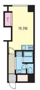 メゾンブランカ【9階】の間取り