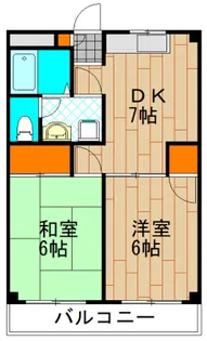 ソフィアマンション【2階】の間取り
