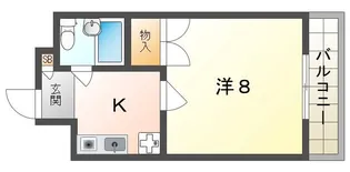 カパオプラザ【3階】の間取り