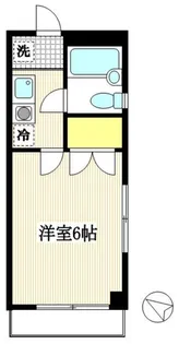 コーポ福泉【2階】の間取り