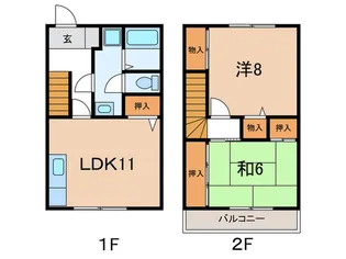 兵庫県神戸市垂水区高丸5【一戸建】の間取り