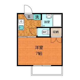 エクレール京田 B棟【2階】の間取り