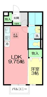 神奈川県小田原市飯泉【アパート】の間取り