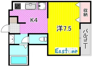 シャトレー21【5階】の間取り