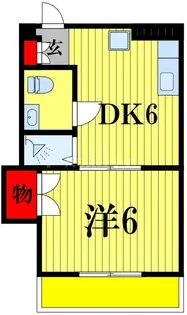 第1山田ビル【4階】の間取り