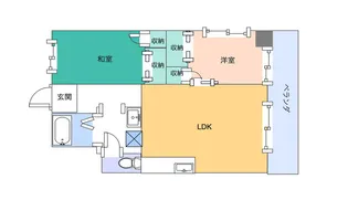 大分県大分市大字津守【マンション】の間取り