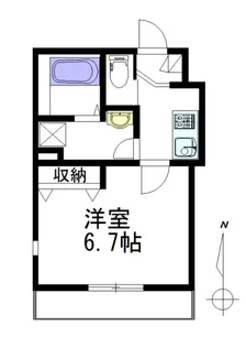 東京都豊島区千早2【マンション】の間取り