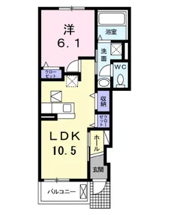 ハナミズキ【1階】の間取り