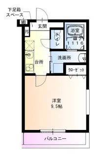 フジパレス堺鳳駅北II番館【1階】の間取り